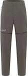 Jack Wolfskin A63928_F0302, Jack Wolfskin HikeoutZip Away Herren Hose, grau male