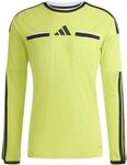 Adidas Referee 26 Jersey Long Sleeve Herren Schiedsrichterhemd, gelb 4068821697119