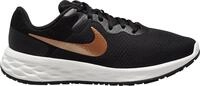 Nike Revolution 6 Road Damen Laufschuhe, schwarz, Gr. 38 &frac12; 0195242836538