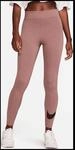 Nike Classics High-Waisted Graphic Damen Tights, lila, Gr. S 0196976243197