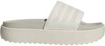 Adidas Platform adilette Damen Badeslipper, wei&szlig;, Gr&ouml;&szlig;e 38 4068806084170