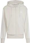 Adidas Essentials 3-Streifen French Terry Herren Kapuzensweater, grau 4067901438376