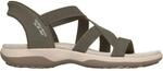 Skechers Reggae Slim - Stretch Flex Damen Sandalen, gr&uuml;n, Gr&ouml;&szlig;e 37 199252038012