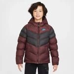 Nike Sportswear Synthetic Fill Hooded Kinder Midlayer, rot 197601790369