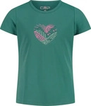 CMP 38T6385_E811, CMP Freizeit M&auml;dchen T-Shirt, gr&uuml;n female