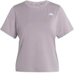 Adidas Workout Essentials Crew Neck Damen T-Shirt, lila 4068822171571