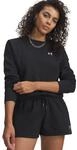 Under Armour Sport Terry Crew Damen Sweatshirt, schwarz 198634243884