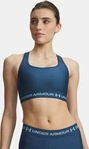 Under Armour 1361034_498, Under Armour Crossback Mid Damen Sport-BH, blau female
