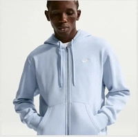 Nike FN3861_407, Nike Full-Zip Herren T-Shirt, hellblau male