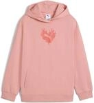 Puma Flaming Love TR M&auml;dchen Kapuzensweater, pink 4067984235862