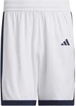 Adidas Pulse Speed Bball Shorts Herren Shorts, wei&szlig; 4068807778849