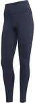 Adidas 3 Stripes Studio All Me 7/8 X-Over Damen Tights, blau 4069988480330