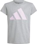 Adidas Essentials M&auml;dchen T-Shirt, grau 4067887408042