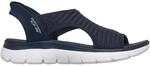 Skechers Summits - Sweetly Evolved Damen Slipper, blau, Gr&ouml;&szlig;e 40 198376153137