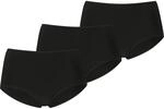 Puma Mainline Mini 3er-Pack Damen Unterhose, schwarz 8721212022667