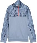 Puma TAD ESS AOP Poly Half-Zip Jungen Jacke, blau 4069156469716