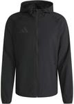 Adidas Tiro Travel Herren Fu&szlig;balljacke, schwarz 4068821827332