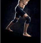 Select Elastische Kniebandage mit Polster Erste-Hilfe Material, schwarz 5703543231430