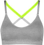 Puma 3D Knit Sport Triangle Damen Top, grau 8720245746113