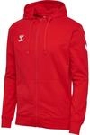 Hummel GO 2.0 Chevron Zip Herren Kapuzensweater, rot 5715819477732