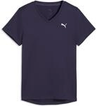 Puma TAD Essential Vneck Damen T-Shirt, lila 4069162175489