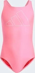 adidas KLV36_JG1037, Adidas Performance BIG Bars Swimsuit M&auml;dchen Badeanzug, rosa