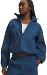 Under Armour Unstoppable Woven Fullzip Damen Sweatshirt, blau 198634240418