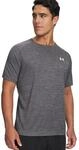 Under Armour Tech Textured Herren T-Shirt, grau 198634114740