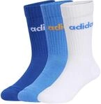 Adidas Linear Crew 3 Pairs PER Pack Socks Kinder Socken, wei&szlig; 4068817082073