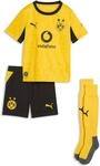 Puma Borussia Dortmund Home Minikit Kinder Sportanzug, gelb 4070033524770