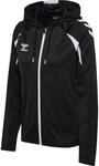 Hummel Core 2.0 Zip Damen Kapuzensweater, schwarz 5715819156415