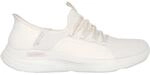 Skechers Relaxed Fit&trade; Sport - Ballet Chic Damen Slipper, wei&szlig;, Gr&ouml;&szlig;e 37