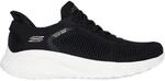 Skechers Bobs Squad Chaos - Current Muse Damen Slipper, schwarz, Gr&ouml;&szlig;e 43