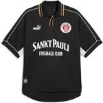 Puma FC St. Pauli Retro Herren T-Shirt, schwarz 4070032093123