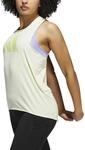 Adidas 3-Streifen Logo Tanktop Damen Tanktop, gr&uuml;n 4065423745224
