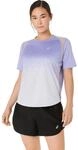Asics Road Fade Damen T-Shirt, lila 4571633299520