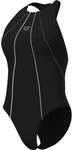 Arena Merydian One Piece Damen Schwimmanzug, schwarz 3468337746232