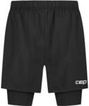 Cep Run 2-in-1 Herren Shorts, schwarz 4068903472702