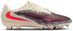 Nike United Phantom 6 Low Academy Herren Nockenschuhe, rot, Gr&ouml;&szlig;e 42 &frac12;
