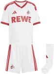 Adidas 1. FC Koeln 26/27 Home Set Kinder, wei&szlig; 4069999447858