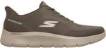 Skechers Go Walk Flex - Master Herren Slipper, braun, Gr&ouml;&szlig;e 41 199703272910