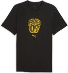 Puma Borussia Dortmund Ftblculture Herren T-Shirt, schwarz 4069162478580