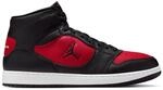 Nike Jordan Court Connect Mid Herren Basketballschuhe, schwarz, Gr&ouml;&szlig;e 47 &frac12;