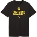 Puma Borussia Dortmund Ftblculture Herren T-Shirt, schwarz 4070033257630
