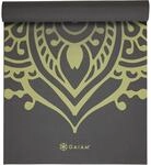 Gaiam Cool Matcha Sundial Layers Yoga 5 mm Classic Printed Yoga-Matte, gr&uuml;n