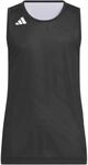 Adidas 3G Speed Reversible Basketball Aeroready Jerseys Kinder Trikot, schwarz