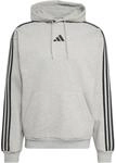 Adidas Essentials 3-Stripes Fleece Herren Kapuzensweater, grau 4069995146458