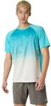 Asics Road Fade Herren T-Shirt, blau, Gr. L 4571633998140