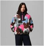 Columbia Sequoia Grove II Printed Half Zip Damen Rollkragenpullover, gr&uuml;n, Gr. XS
