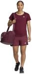 Adidas Performance Workout Essentials Scoop Neck Damen T-Shirt, braun, Gr. XS